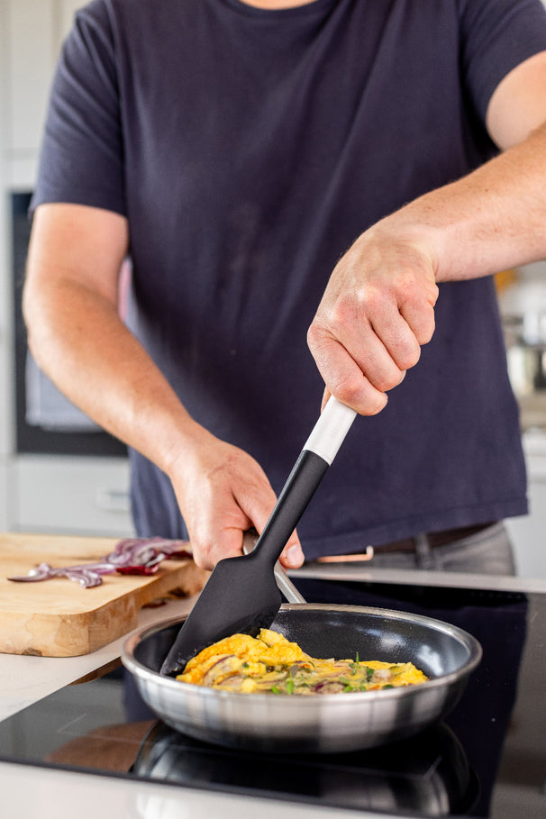 KitchenAid Pannenlikker Classic Porselein Wit 30 cm