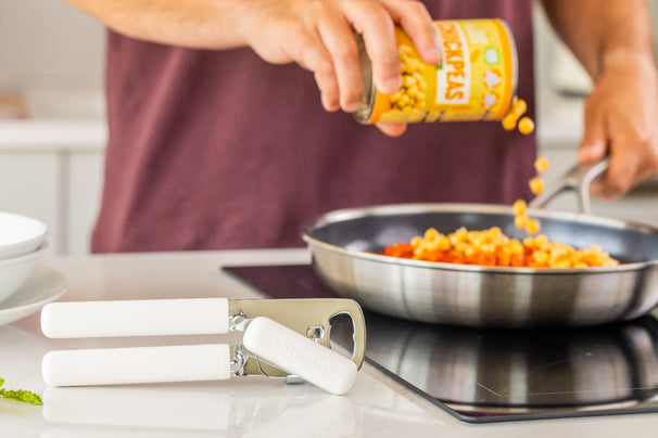 KitchenAid Blikopener / Flessenopener Classic Porselein Wit