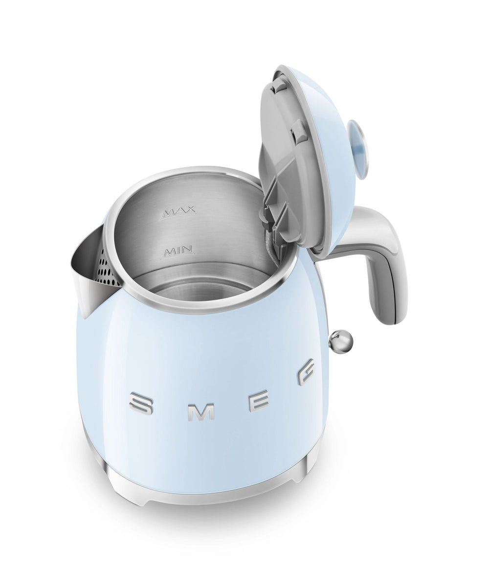 SMEG Waterkoker Mini - 1400 W - pastelblauw - 800 ml - 3 kops - KLF05PBEU