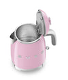 Bouilloire SMEG Mini - 1400 W - rose - 800 ml - 3 tasses - KLF05PKEU