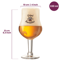 Karmeliet Bierglazen - 330 ml - 6 stuks