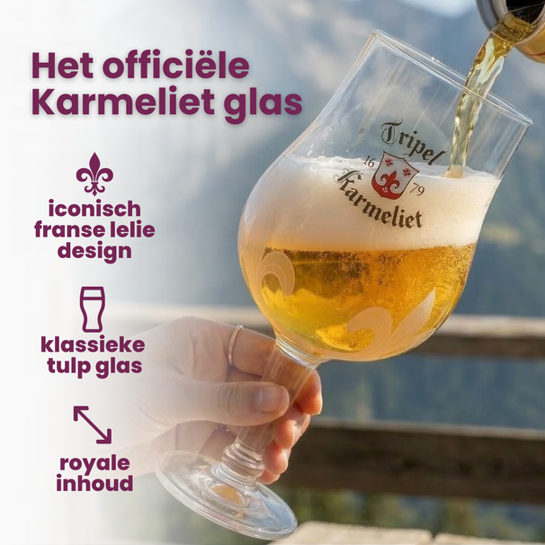 Karmeliet Bierglazen - 330 ml - 2 stuks