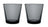 Lunettes Iittala Kartio gris Foncé 210 ml - 2 pièces