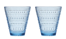 Iittala Glazen Kastehelmi - Aqua - 300 ml - 2 stuks