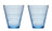 Iittala Glazen Kastehelmi - Aqua - 300 ml - 2 stuks