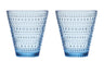 Verres Iittala Kastehelmi - Aqua - 300 ml - 2 pièces