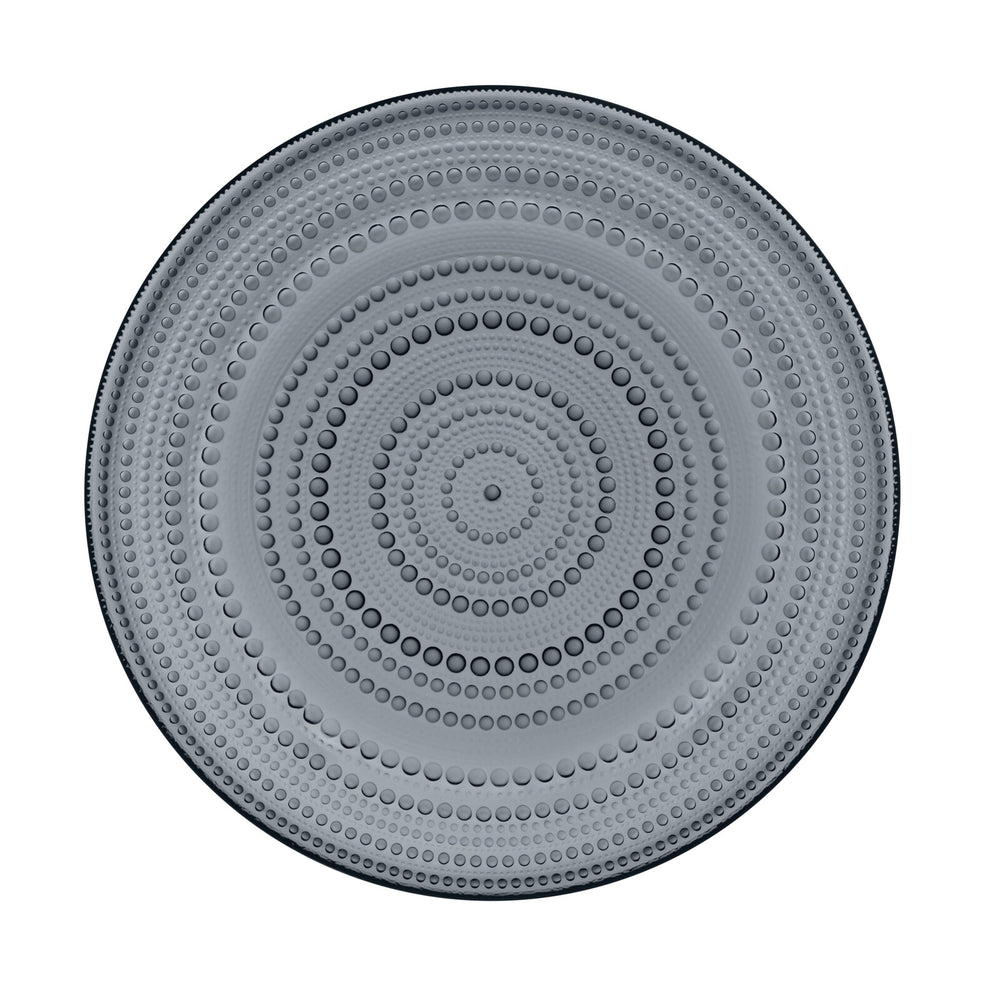 Assiette de service Iittala Kastehelmi Gris foncé ø 31,5 cm