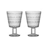 Iittala Glazen Kastehelmi - Helder - 260 ml - 2 stuks