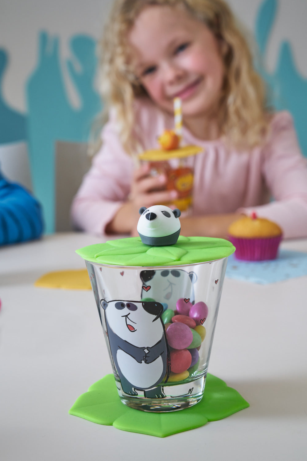 Leonardo Kinderglas Set Bambini Panda 215 ml - 3-Delig