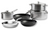 KitchenAid Pannenset Multi-Ply Stainless Steel 6 -delig - Kookpan ø 20, 24 cm, Steelpan ø 16 cm & Koekenpan ø 24 cm + Koekenpan Classic Forged ø 24 & 28 cm
