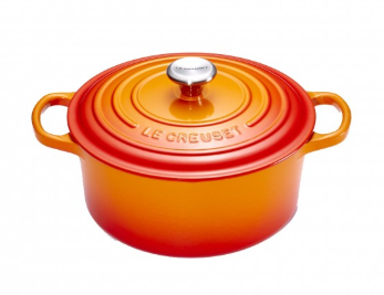 Le Creuset Braadpan Signature - Oranjerood - ø 22 cm / 3.3 liter