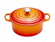 Le Creuset Cocotte Signature - Orange Rouge - ø 22 cm / 3,3 litres