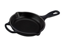 Le Creuset Skillet Signature - Mat Zwart - ø 20 cm - geëmailleerde anti-aanbaklaag