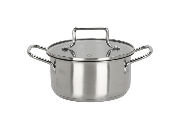 Kookpan Essential Steel RVS Ø 16 cm - 1.3 liter - geschikt voor alle warmtebronnen - Cookinglife