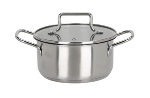 Cookinglife Kookpan Essential Steel RVS Ø 18 cm - 1.9 liter - geschikt voor alle warmtebronnen