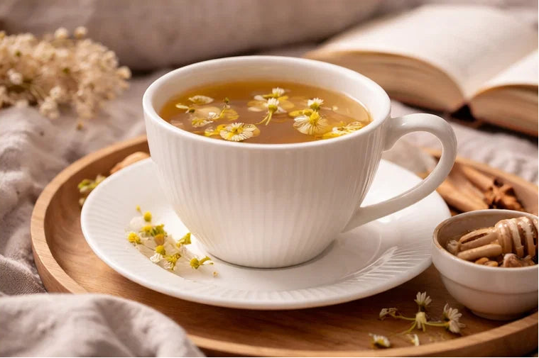 Cookinglife Kop en Schotel Siaki New Bone - Porselein - 240 ml - 6 stuks