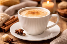 Cookinglife Kop en Schotel Siaki New Bone - Porselein - 240 ml - 6 stuks