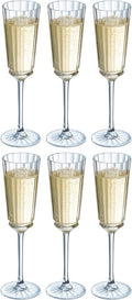 Cristal d'Arques Champagneglazen Macassar - 170 ml - 6 stuks