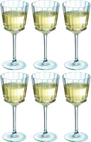 Verres à vin blanc Cristal d'Arques Macassar 250 ml - 6 pièces