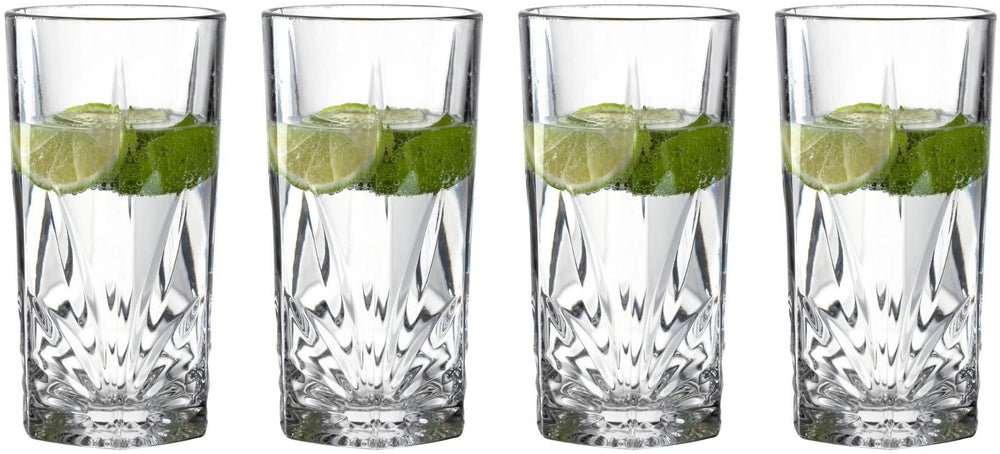 Leonardo Verres à Long Drink Capri - 390 ml - 4 pièces