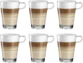 Leonardo Latte Macchiatoglazen Senso - Stapelbaar - 350 ml - 6 stuks