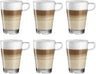 Verres à Latte Macchiato Leonardo Senso 350 ml - 6 pièces