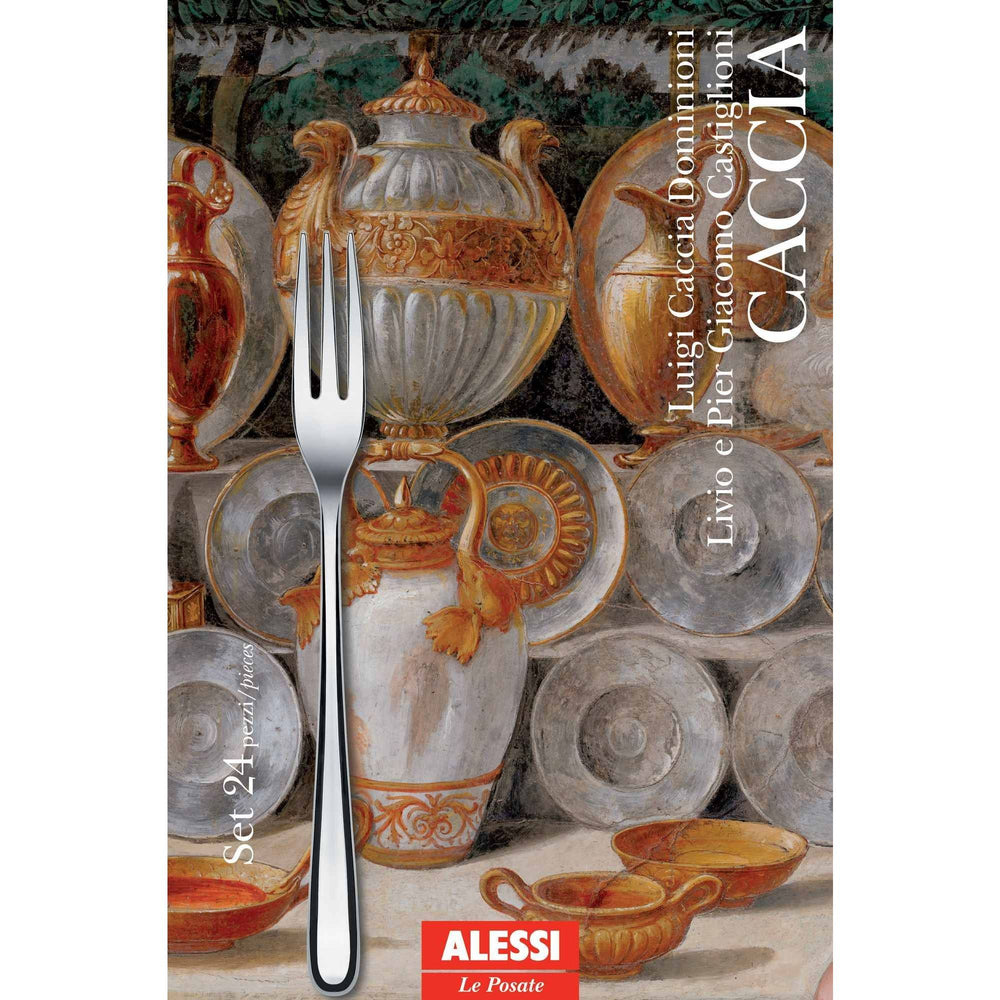 Alessi Bestekset Caccia - LCD01S24M - Monoblock - 24-delig / 6 personen - door Luigi Caccia Dominioni