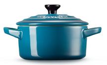 Le Creuset Serveerpan / Mini Braadpan Signature - Deap Teal - ø 10 cm / 250 ml