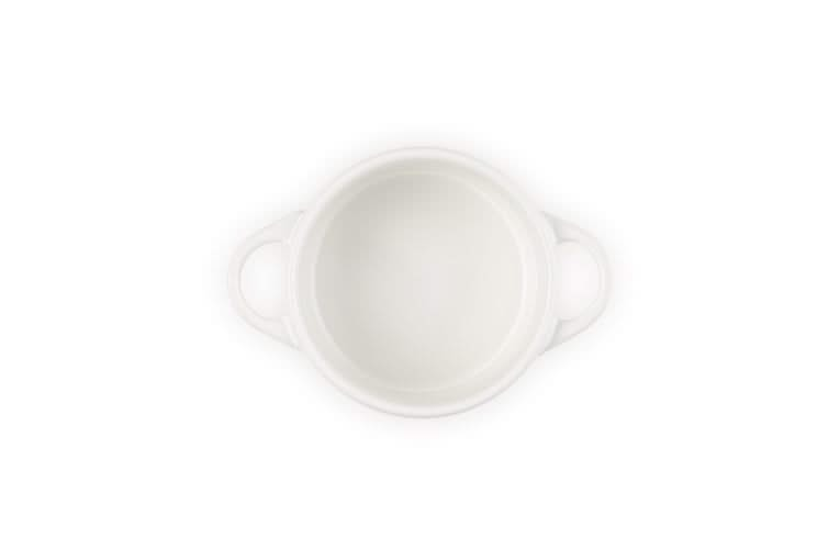 Le Creuset Poêle de Service / Mini Cocotte Signature - Meringue - ø 10 cm / 250 ml