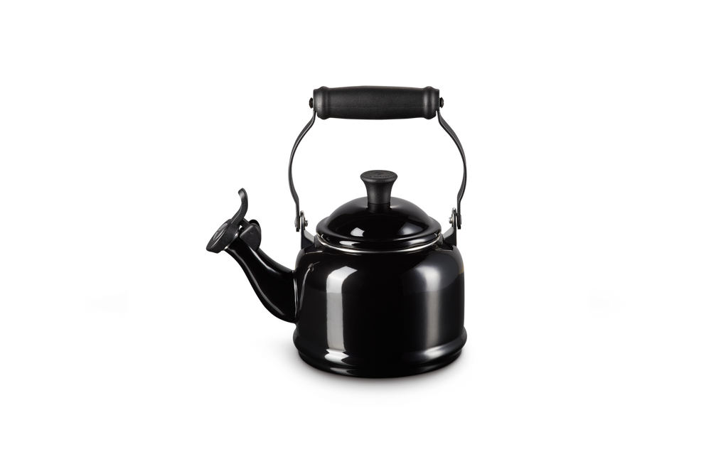 Le Creuset Fluitketel Demi - Ebbenzwart - 1.1 liter