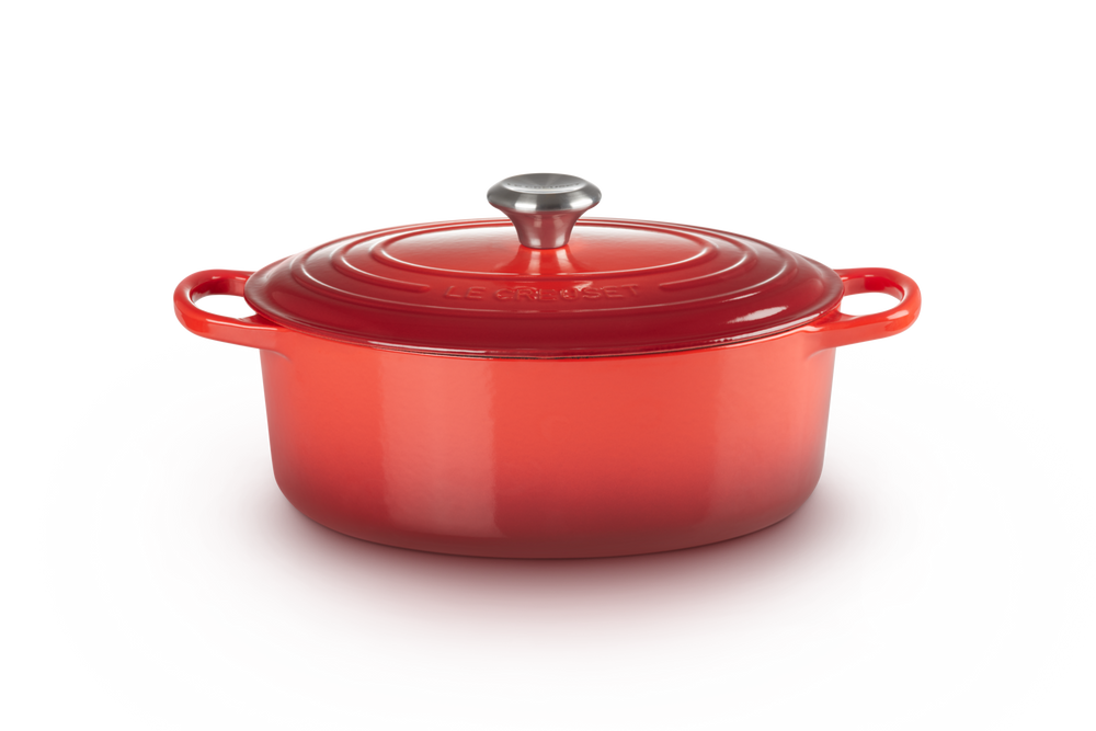 Le Creuset Braadpan Signature - Ovaal - Kersenrood - ø 29 cm / 4.7 liter