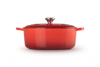 Le Creuset Cocotte Signature - Ovale - Rouge cerise - ø 29 cm / 4,7 litres