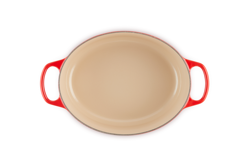 Le Creuset Braadpan Signature - Ovaal - Kersenrood - ø 29 cm / 4.7 liter