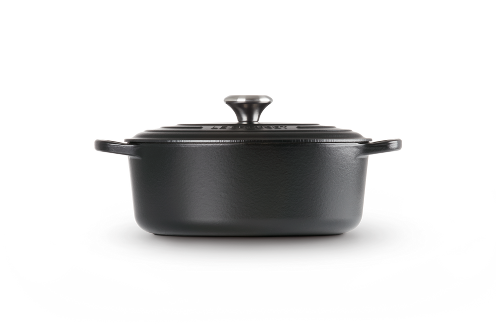 Le Creuset Braadpan Signature - Ovaal - Mat Zwart - ø 29 cm / 4.7 liter