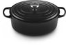 Le Creuset Cocotte Signature - Ovale - Noir Mat - ø 31 cm / 6,3 litres