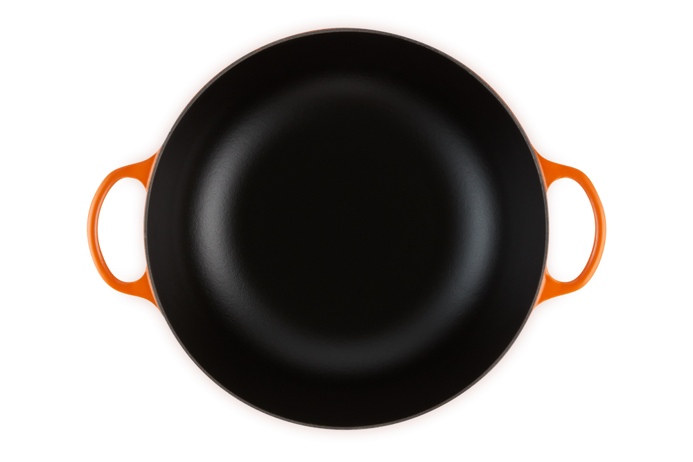 Le Creuset Cocotte Signature - Marmite - Orange Rouge - ø 32 cm / 7 litres