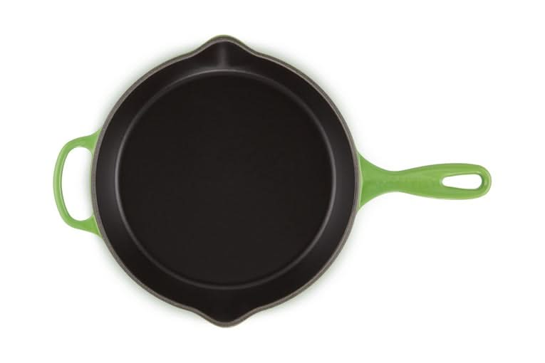 Le Creuset Poêle Signature - Bambou - ø 26 cm - revêtement antiadhésif émaillé