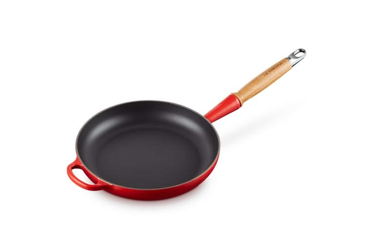 Le Creuset Koekenpan Signature - Kersenrood - ø 24 cm / 1.6 liter - geëmailleerde anti-aanbaklaag