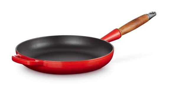 Le Creuset Koekenpan Signature - Kersenrood - ø 26 cm / 2 liter - geëmailleerde anti-aanbaklaag