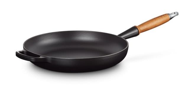 Le Creuset Koekenpan Signature - Mat Zwart - ø 28 cm / 2.6 liter - geëmailleerde anti-aanbaklaag