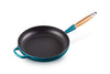 Le Creuset Koekenpan Signature - Deap Teal - ø 28 cm / 2.6 liter - geëmailleerde anti-aanbaklaag