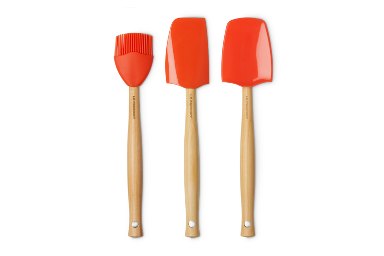 Le Creuset Spatelset - 3 stuks - Premium - Oranjerood