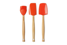 Le Creuset Set de spatules - 3 pièces - Premium - Orange-rouge