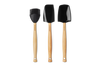 Le Creuset Set de spatules - 3 pièces - Premium - Noir