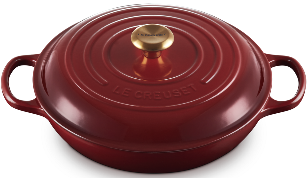 Le Creuset Braadpan Signature - Campagnard - Rhone - ø 30 cm / 3.5 liter