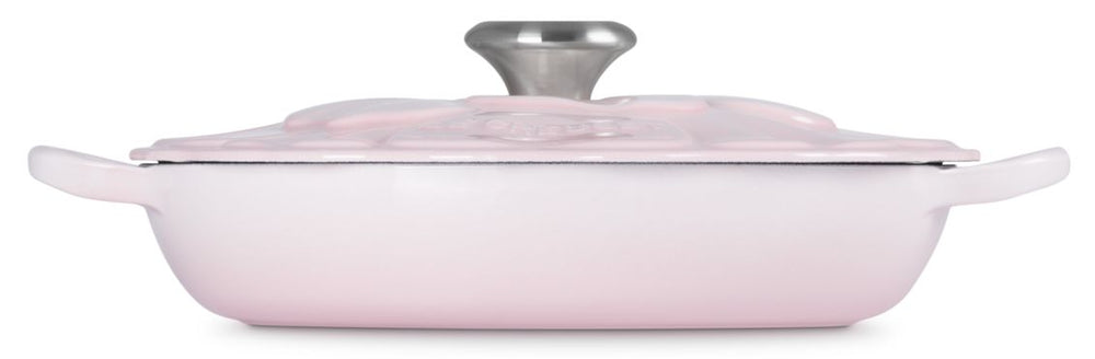 Le Creuset Braadpan Signature - Campagnard Bloesem - Shell Pink - ø 26 cm / 2.2 liter