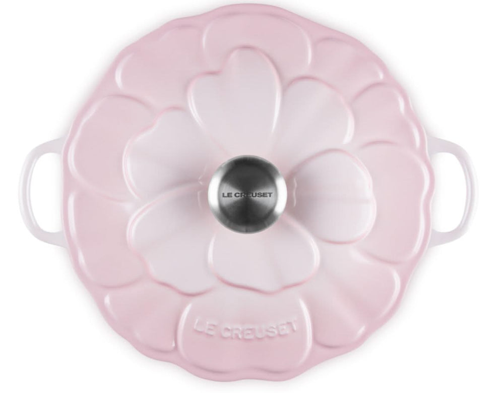 Le Creuset Casserole Signature - Campagnard Bloesem - Coquillage Rose - ø 26 cm / 2,2 litres