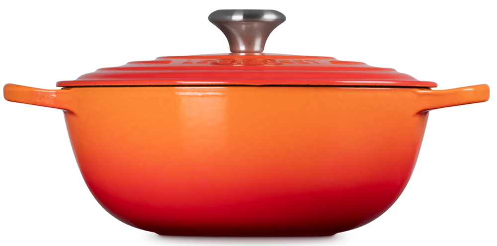 Le Creuset Braadpan Signature - Marmite - Oranjerood - ø 26 cm / 4.1 liter