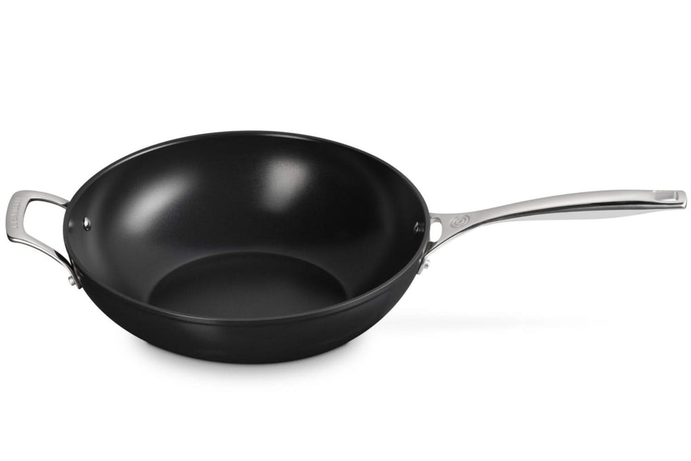 Le Creuset Wok Pan Essential Antiadhésif Céramique - ø 30 cm / 4,7 litres - revêtement antiadhésif céramique