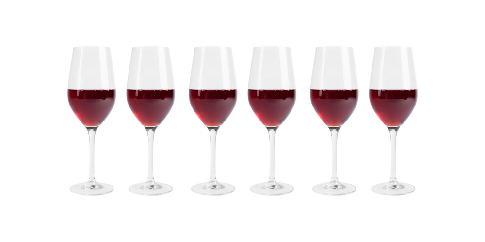 L' Atelier du Vin Verres à Vin Rouge - 450 ml - 6 pièces